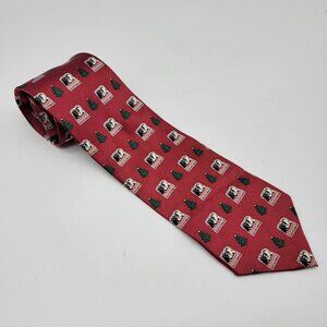 University of Alabama Crimson Tide Christmas Neck Tie Silk Campus‎ Classic